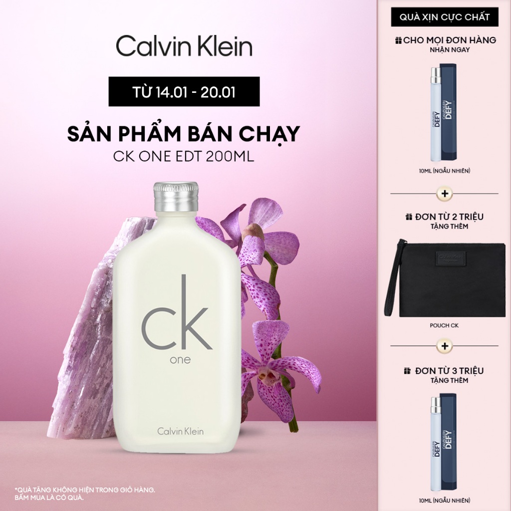 Nước Hoa Nam Nữ Calvin Klein CK One EDT 200ml