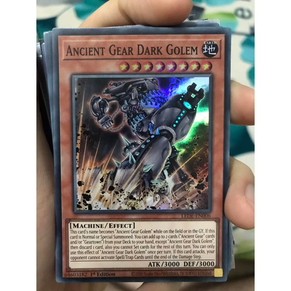 ancient gear dark golem
