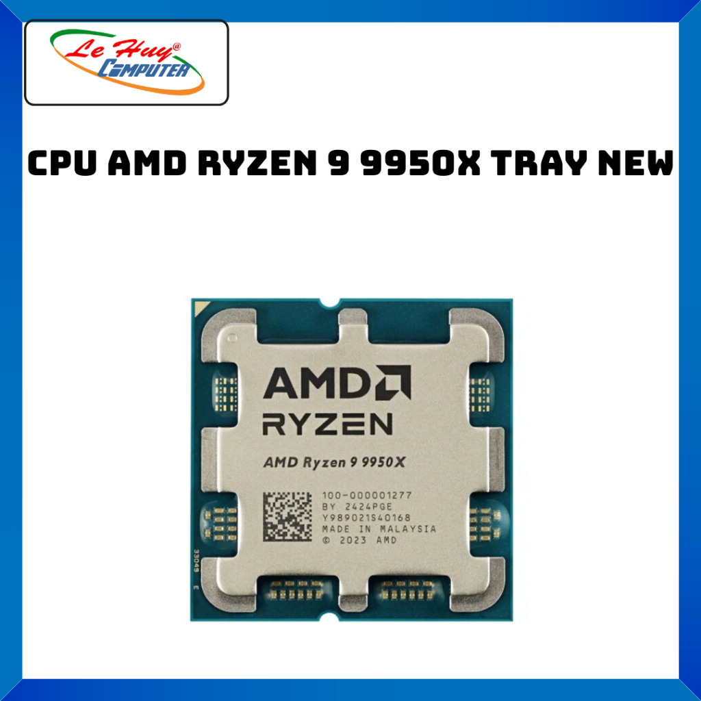 CPU AMD Ryzen 9 9950X Tray - Hàng Chính Hãng