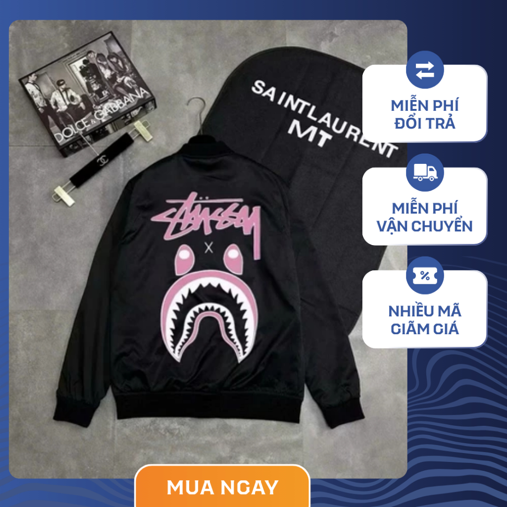 Áo Khoác Bomber Dù Hai Lớp Chống Nước Cản Gió Chống Tia Uv áo hottrenl dành cho giới trẻ