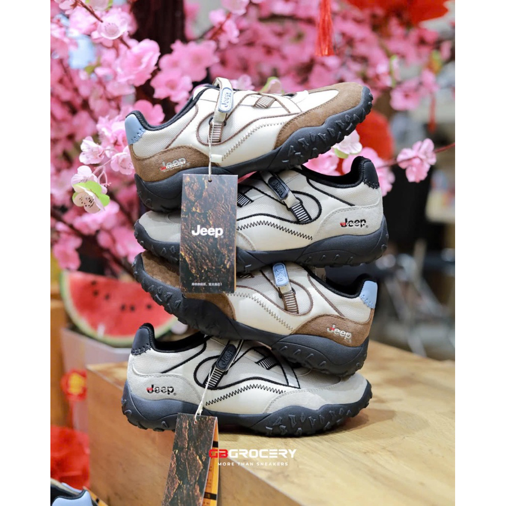 [ Chính Hãng 🔥 ] Giày Jeep Mary Jane Flat Panda & Choco -Ảnh thật shop chụp 📸