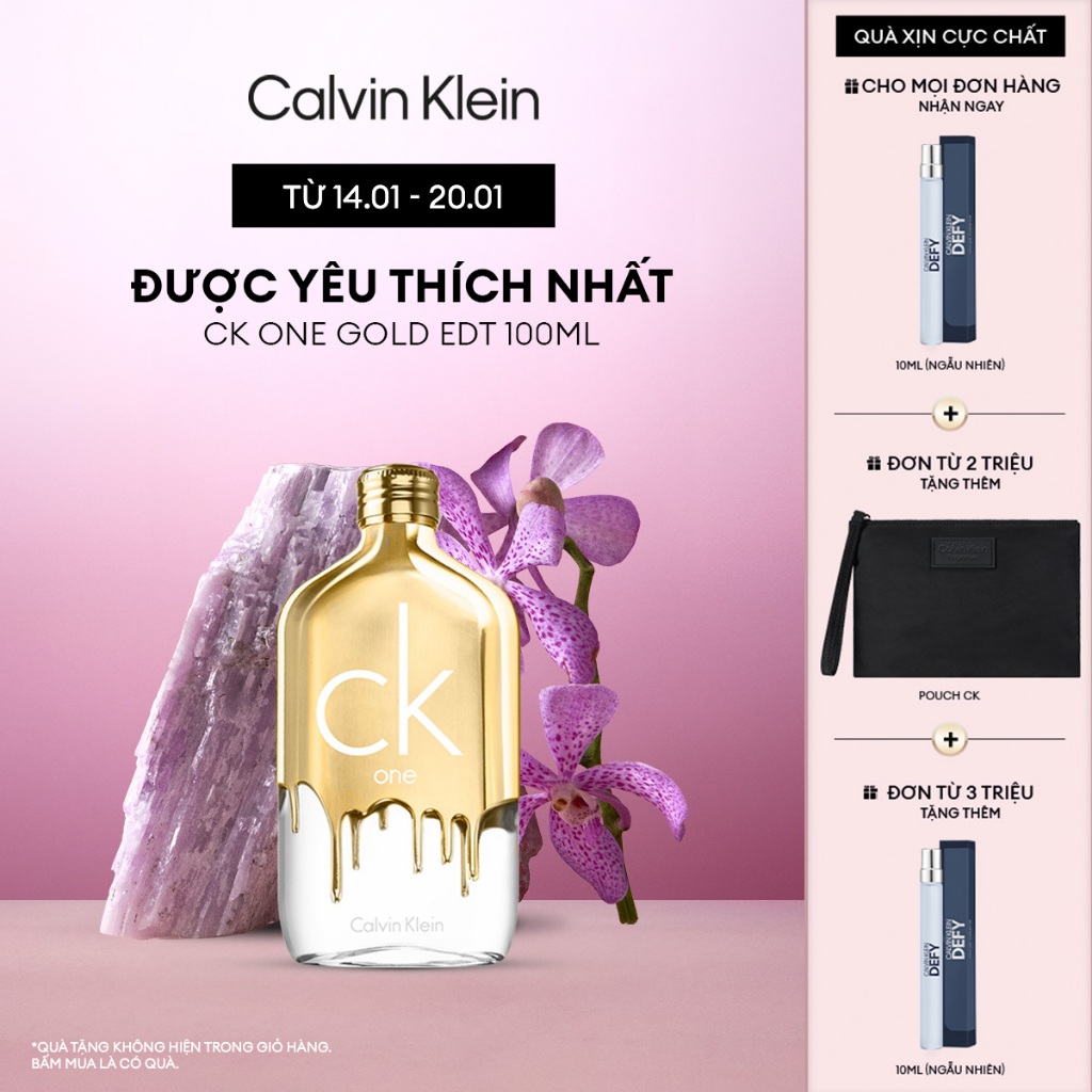 Nước hoa Nam Nữ Calvin Klein CK One Gold EDT 100ml