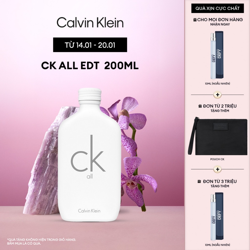 Nước Hoa Nam Nữ Calvin Klein CK All EDT 200ml
