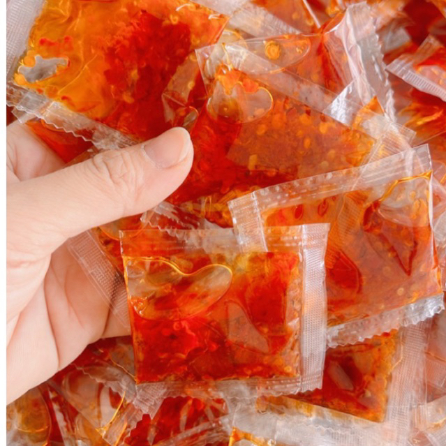 SATE CÓ ỚT THƠM NGON ĐÓNG THẺ 8g (500g)