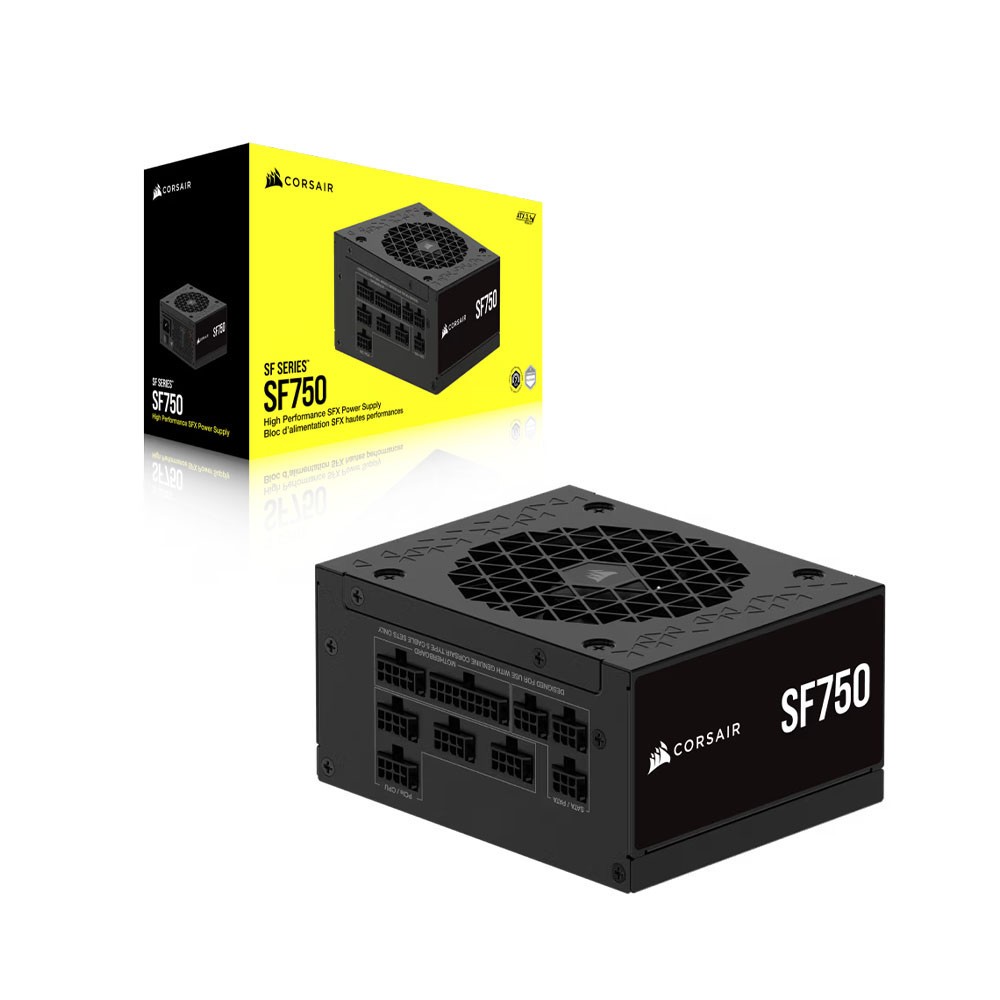 Nguồn Máy Tính Corsair SF750 - ATX 3.1 & PCIe 5.1 80 Plus Platinum - Full Modul
