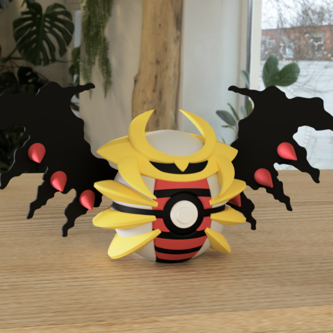 Quả cầu pokemon Giratina in 3D PLA - Mô hình sưu tầm