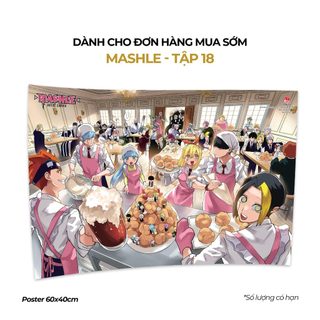 Truyện tranh - Mashle - Trọn bộ lẻ tập 1-18