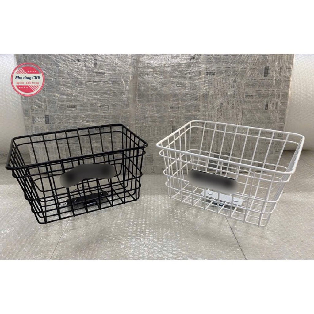 Rổ nhỏ cho xe cub và xe dream ( có đầy đủ bát gắn )