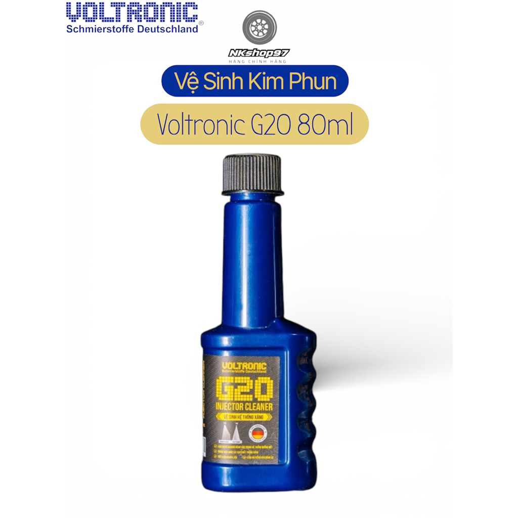 Phụ gia vệ sinh kim phun Voltronic G20 chai 80ml