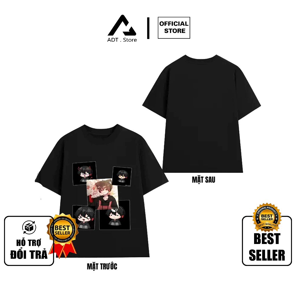 Áo thun Kira MC -  Anime Haruka Sakura - Kimetsu No Yaiba Demon Slayer mẫu mới,cực chất