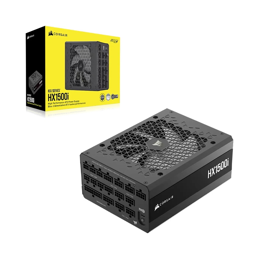 Nguồn máy tính Corsair HX1500i 1500W ATX 3.1 & PCIe 5.1 80 Plus Platinum – Full Modular