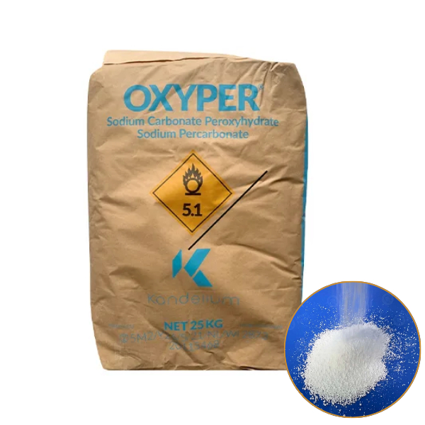 Oxy Per - Oxy Bột Sodium percarbonate (25kg/bao) từ Solvay Đức. Dùng trong nuôi trồng thuỷ sản