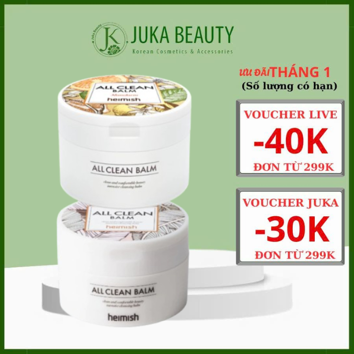 Sáp Tẩy Trang Heimish All Clean Balm- ORIGINAL/ MANDARIN 120ml