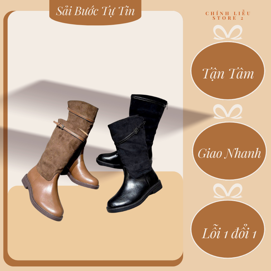 BỐT NỮ CỔ CAO PHỐI DA & DA LỘN – THANH LỊCH, DỄ PHỐI – CL STORE 2