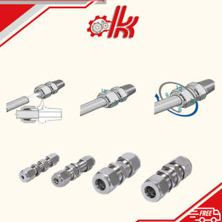Siết hạt băp 2 đầu siết thành inox