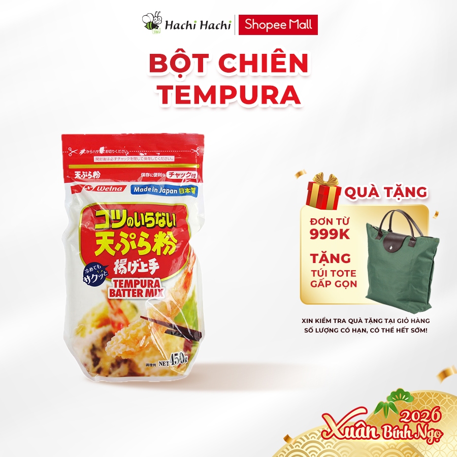 Bột chiên Tempura Nisshin 450g - Hachi Hachi Japan Shop