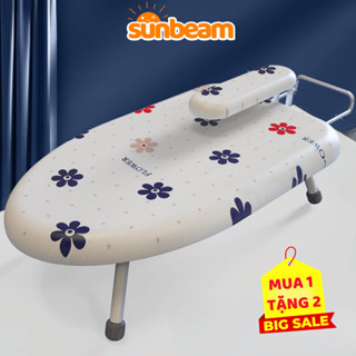 Cầu Là Quần Áo Mini Gấp Gọn, Bàn Để Ủi Quần Áo SUNBEAM Vỏ Bọc Cotton Chống Bỏng