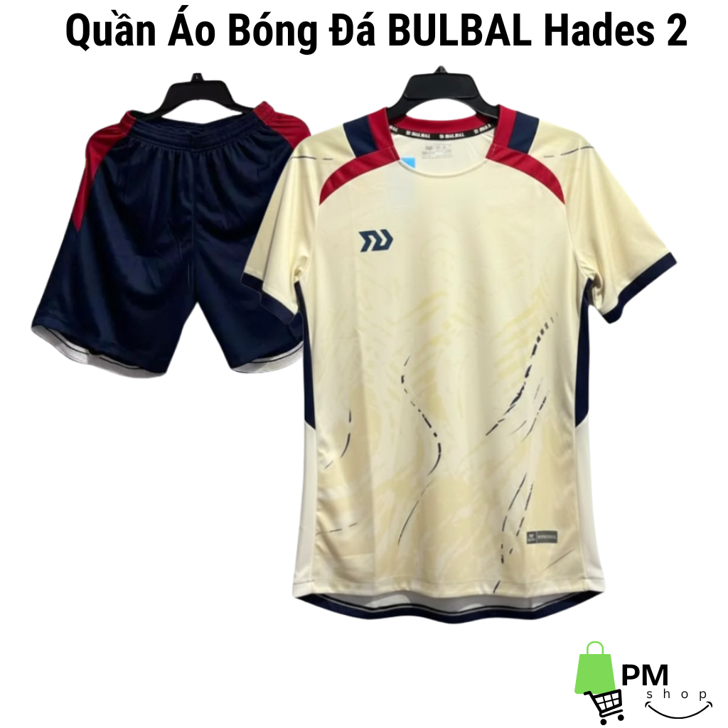 Quần Áo Bóng Đá Nam Bulbal Hades 2- Bộ Đồ Đá BanhThun Không Logo Đủ Màu Thoáng Khí