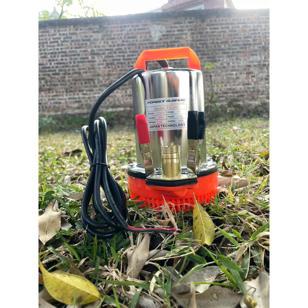 máy bơm nước 12v - máy bơm chìm Model mới 160W, giảm 50% tiêu thụ điện Forest