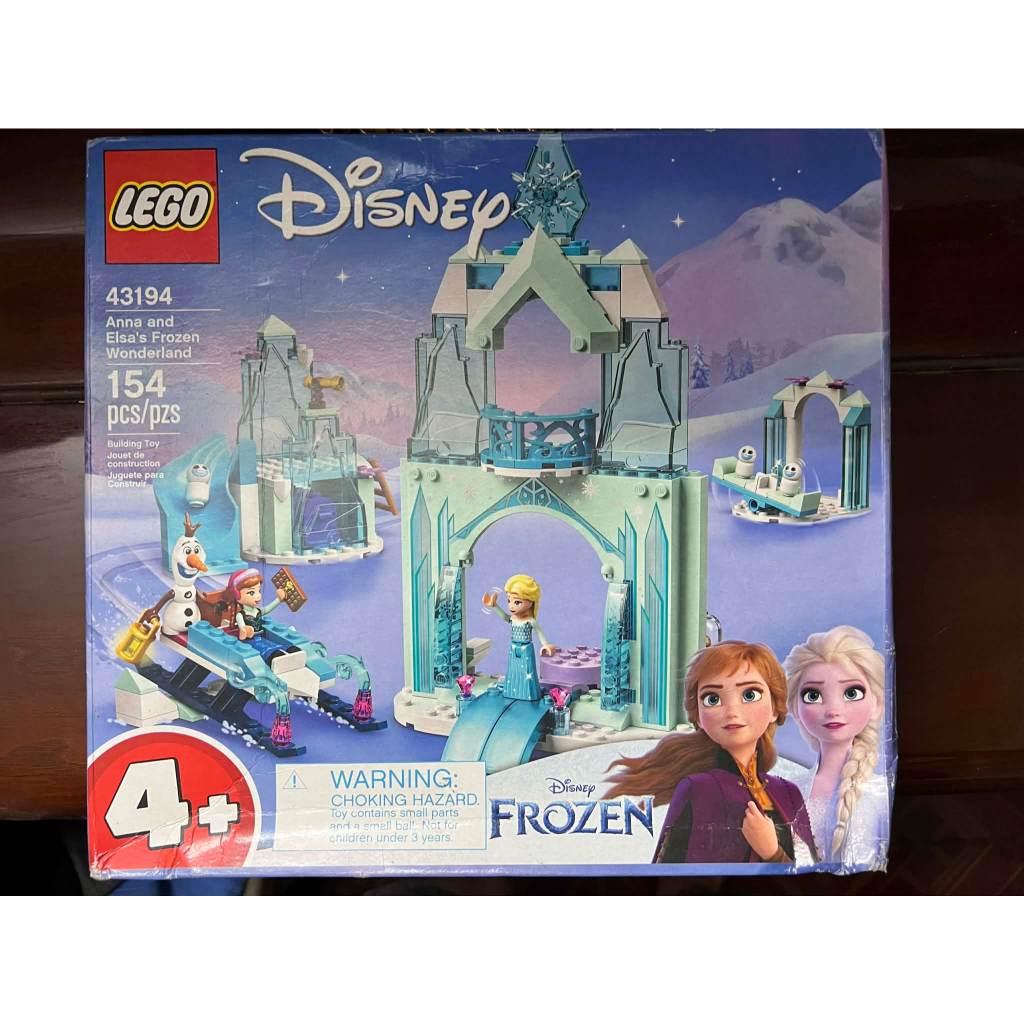 LEGO Disney: Anna and Elsa's Frozen Wonderland 43194 - Lâu đài băng của Anna và Elsa