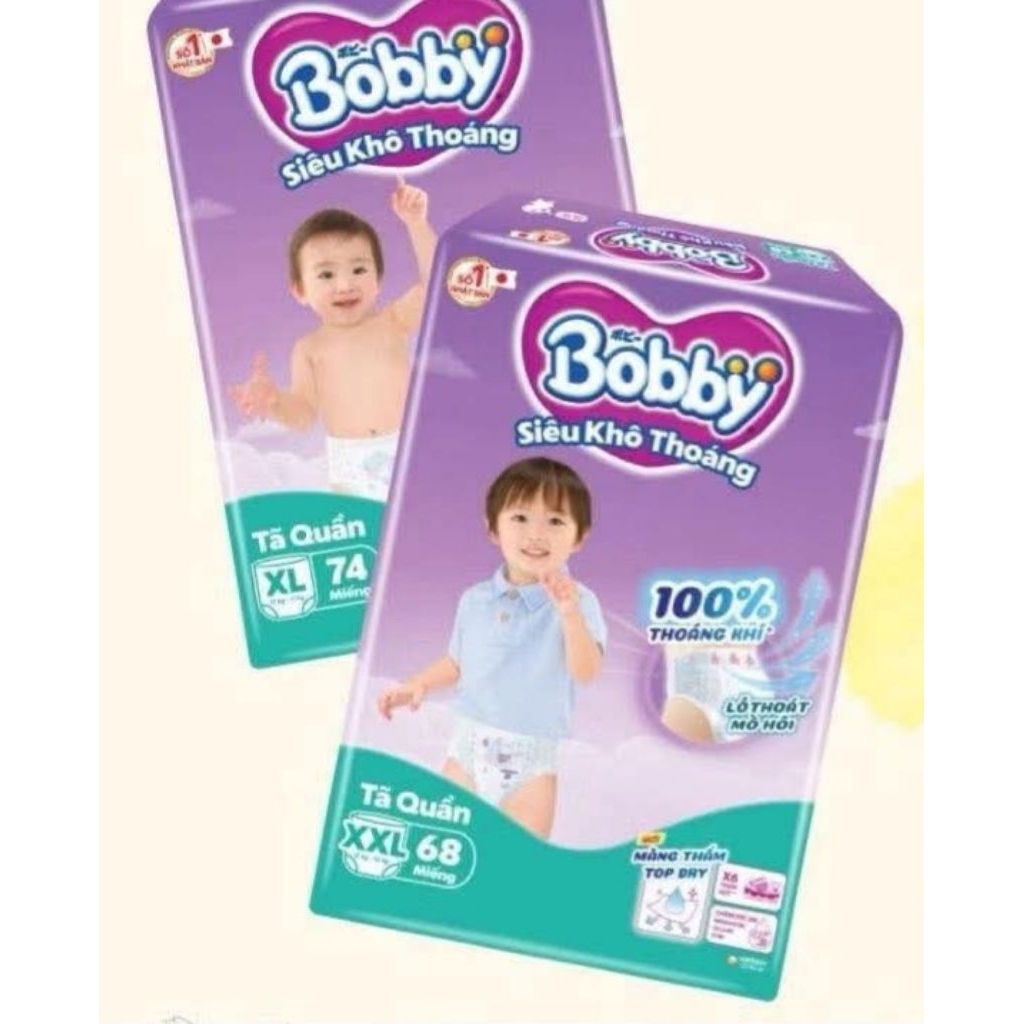 Tả Quần Bobby Ultra Gói Lớn Siêu Tiết Kiệm Size XL - XXL