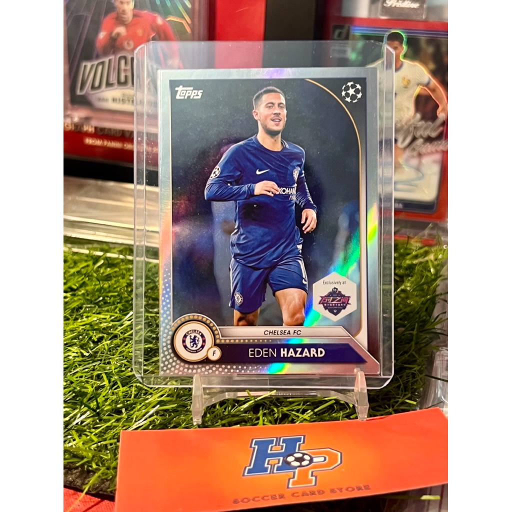 Thẻ bóng đá Eden Hazard Refactor Topps Shanhai Ruika 2025