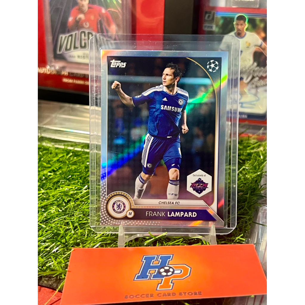 Thẻ bóng đá Frank Lampard Refactor Topps Shanhai Ruika 2025