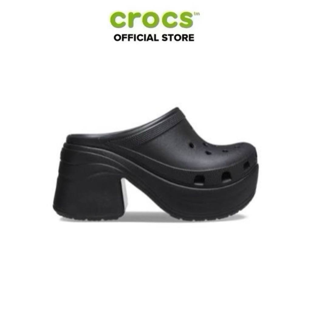 [ CHÍNH HÃNG ] GIÀY CLOG UNISEX CROCS SIREN - BLACK