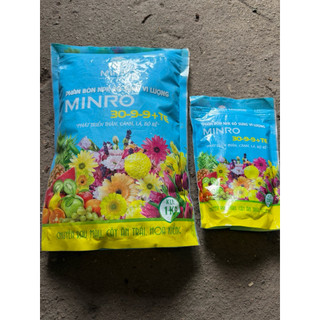 Phân NPK Minro 30-9-9+TE 200g, 1kg