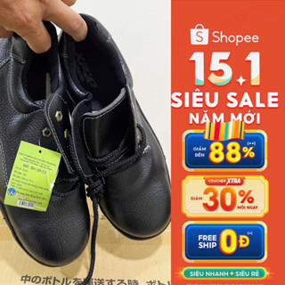 [Sỉ] Giày Bảo Hộ Lao Động Nam ABC XP08-03 👞Mũi Thép Chống Đinh, Chống Nước, Chống Trượt
