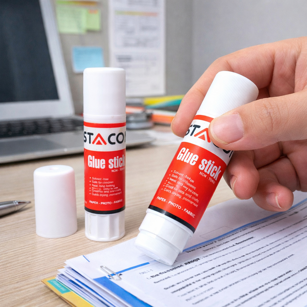 [Trợ giá] Combo 2/5 Hồ dán khô dạng thỏi, trọng lượng 9grms, chất liệu PVA, dán siêu dính | Stacom GS101