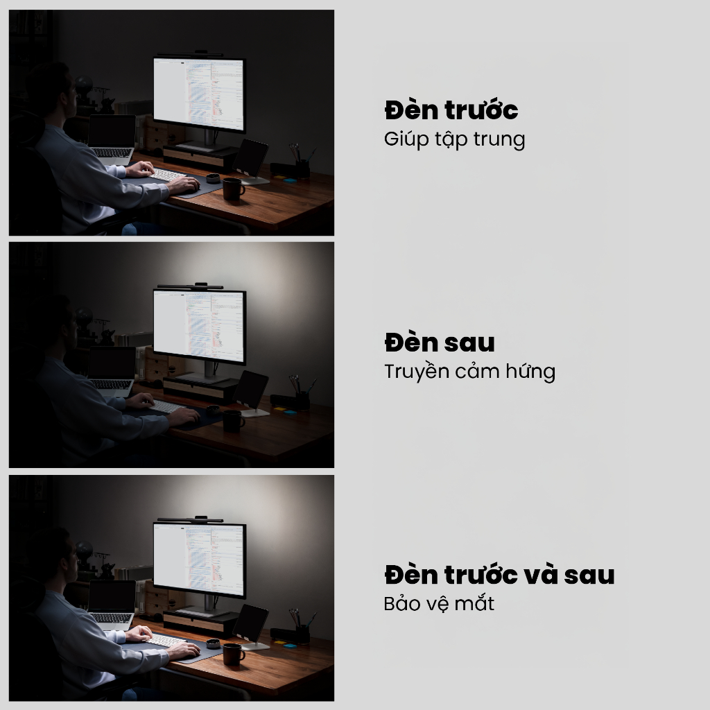 [Mới] Đèn màn hình BenQ ScreenBar Halo 2 _ Điều khiển không dây | Tự động điều chỉnh và tắt mở | Đèn bàn | Đèn nền | BigBuy360 - bigbuy360.vn