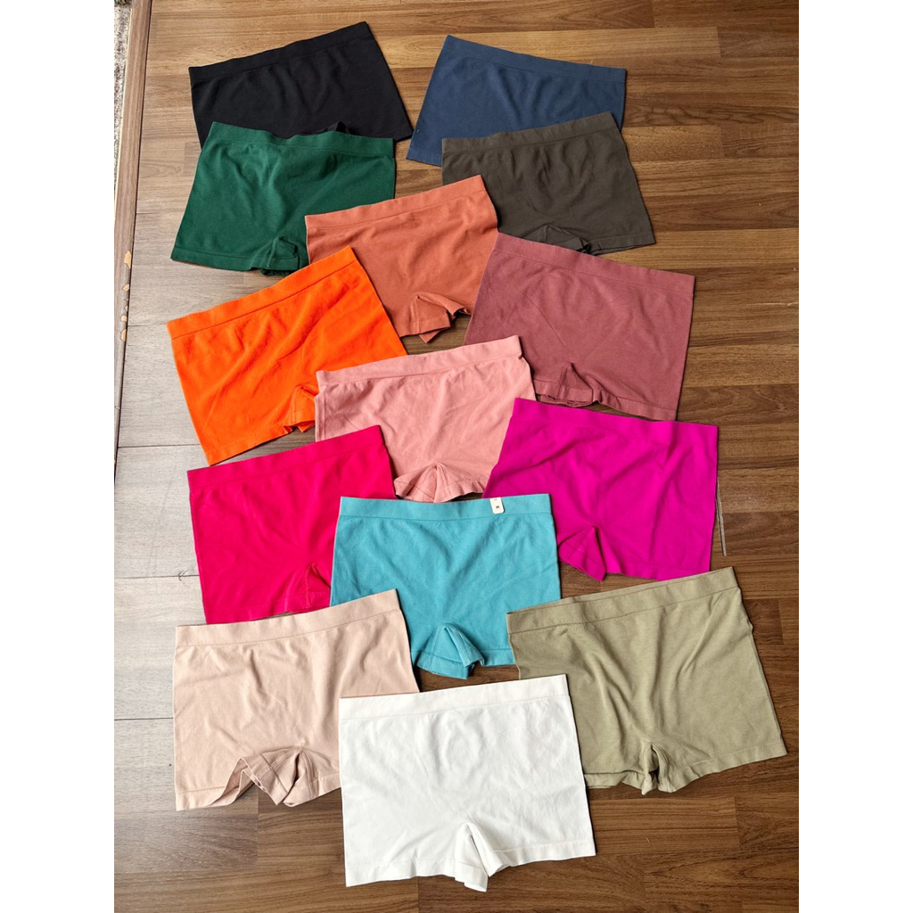 quần lót boxer nữ , không in tag, size  XS- XL (inbox chọn  màu)