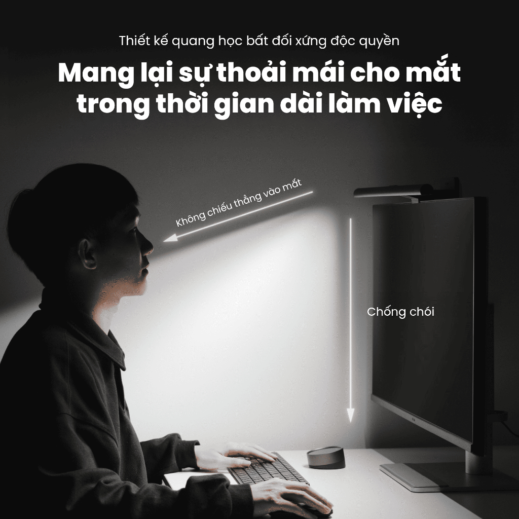 [Mới] Đèn màn hình BenQ ScreenBar Halo 2 _ Điều khiển không dây | Tự động điều chỉnh và tắt mở | Đèn bàn | Đèn nền | BigBuy360 - bigbuy360.vn