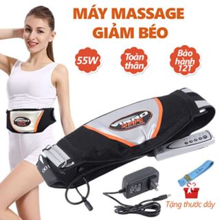 Đai Massage giảm mỡ bụng , Máy Massage rung nóng giảm mỡ toàn thân hiệu quả Vibro Shape