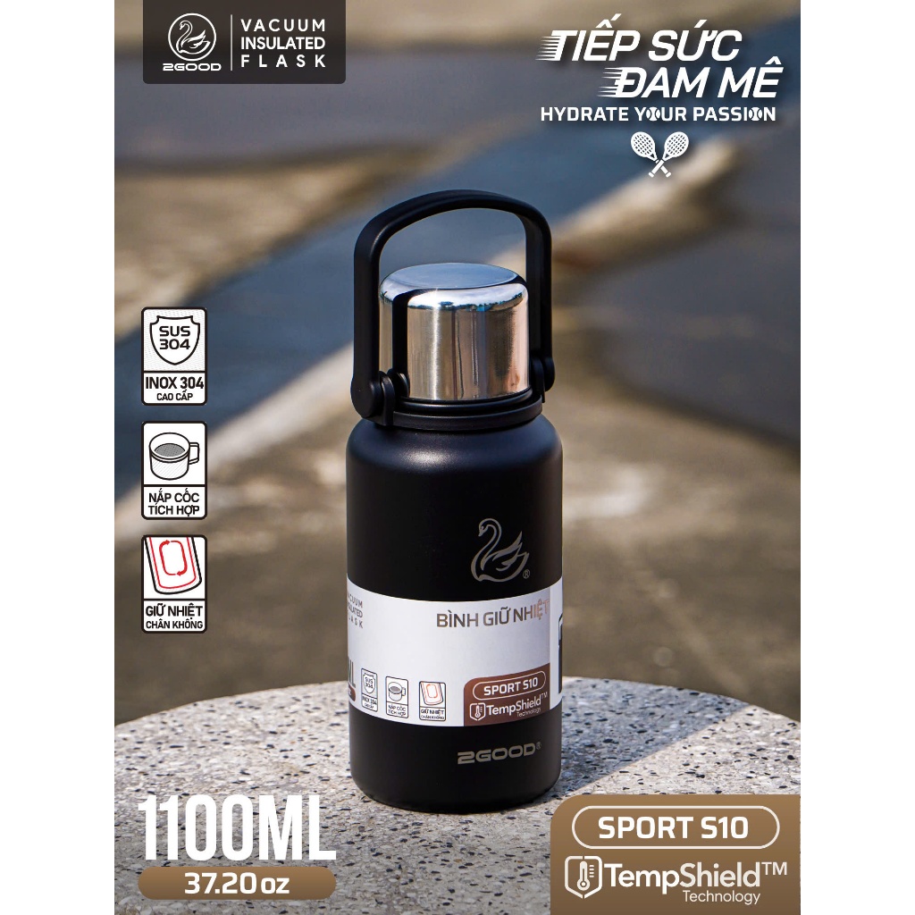 Bình giữ nhiệt 2Good S10 Hàng Chính Hãng