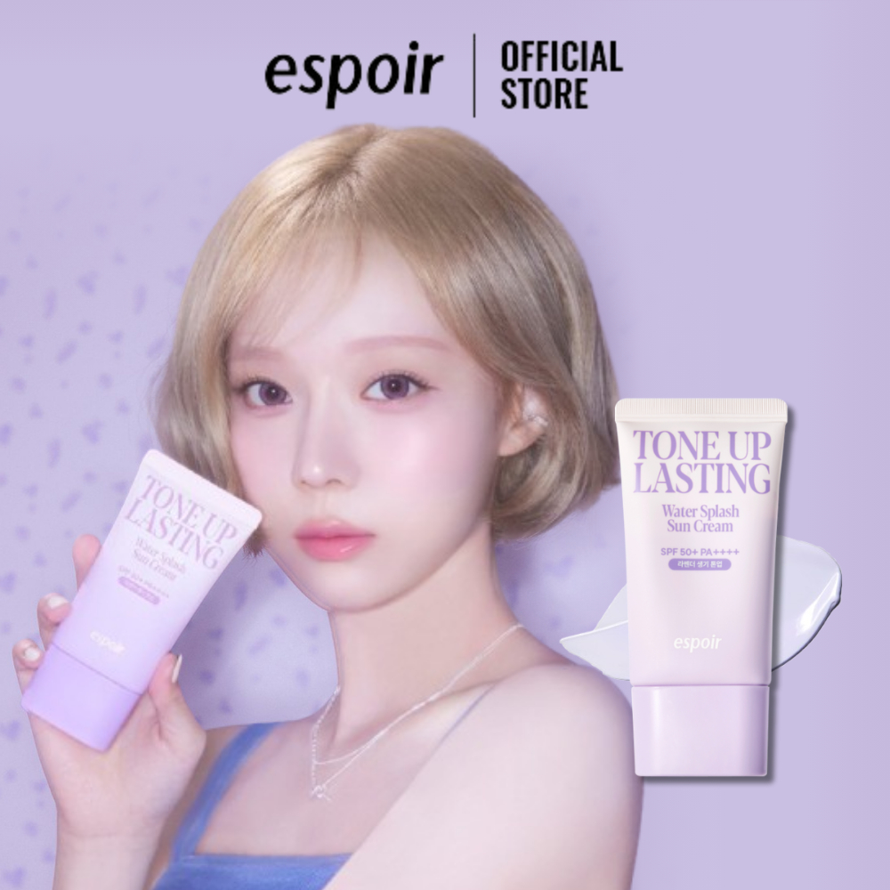 Kem Chống Nắng Nâng Tông Tím Espoir Water Splash