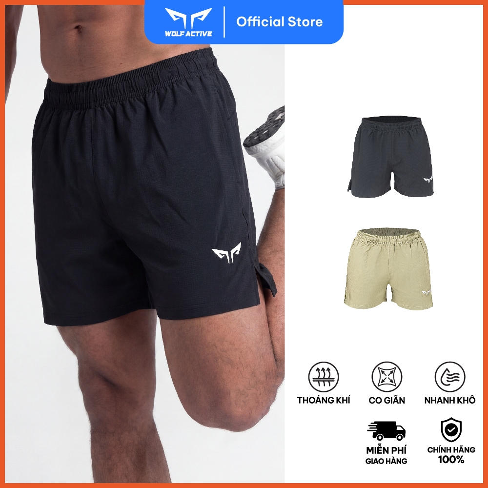 Quần Thể Thao Wolf Active Pro Active W228 Nhiều Túi, Quần Chạy Bộ, Tập Gym, Pickleball Nhẹ, Nhanh Kh