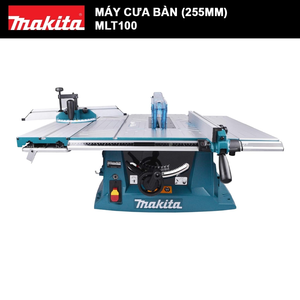 Máy Cưa Bàn Makita MLT100 260mm 1500W – Cắt Chính Xác, Bền Bỉ, Chính Hãng