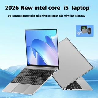 Máy tính xách tay 14 inch bộ vi xử lý Intel Core i5 bộ nhớ DDR4 8GB ổ SSD 128GB  180 ° miễn phí mở hệ thống Windows 11