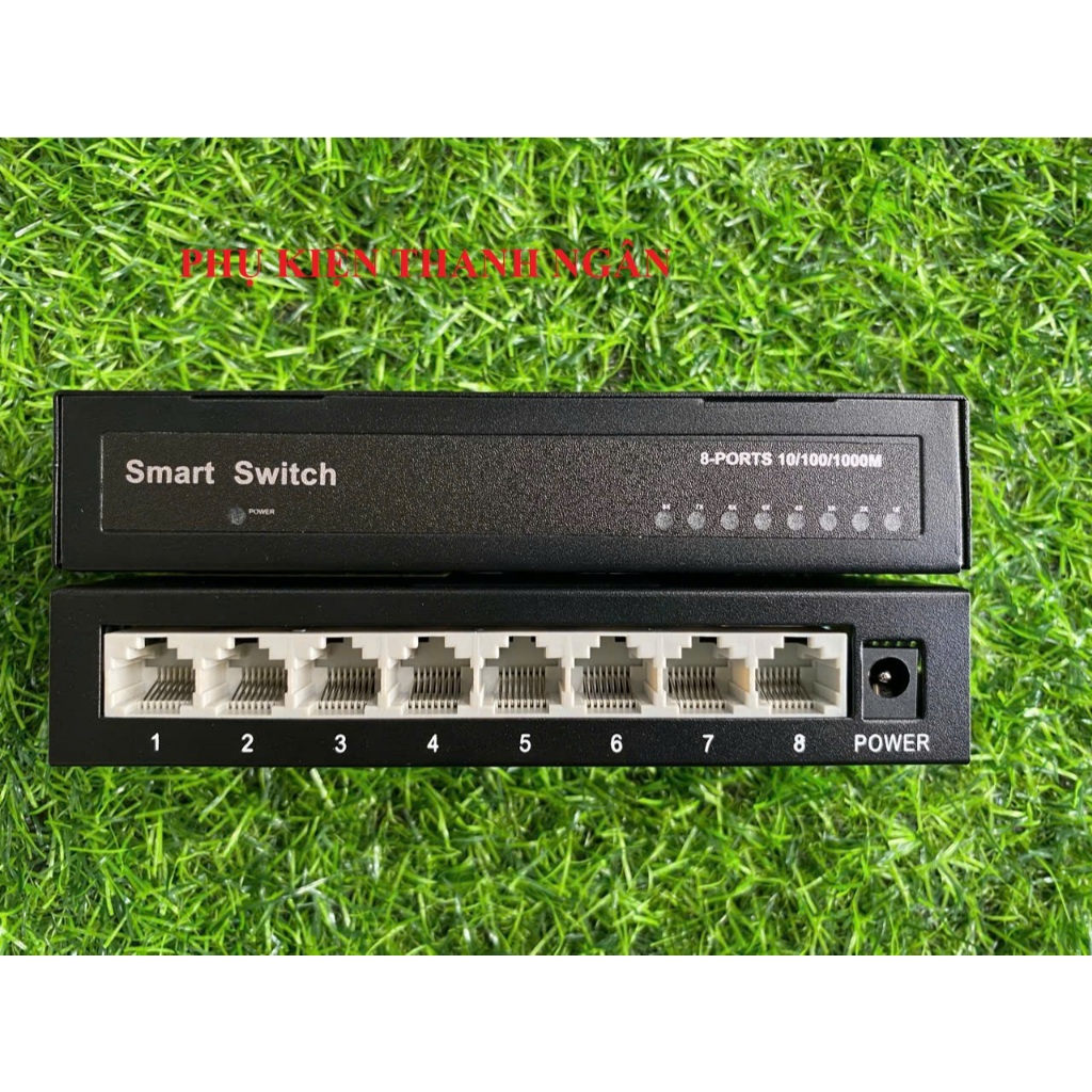 Switch 8 PORT  SMART 1000mb ( GIGABIT) VỎ SẮT