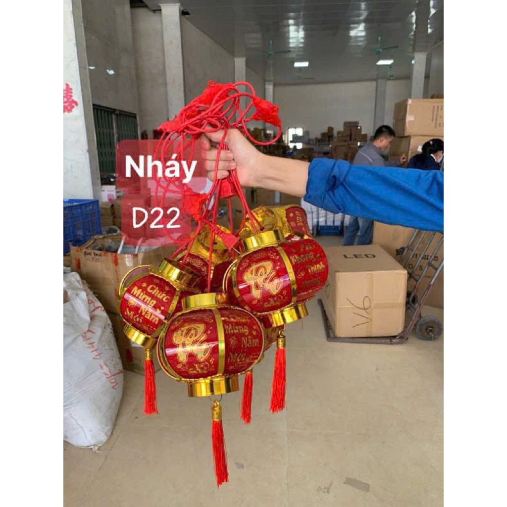 D22-Nháy mành đèn lồng