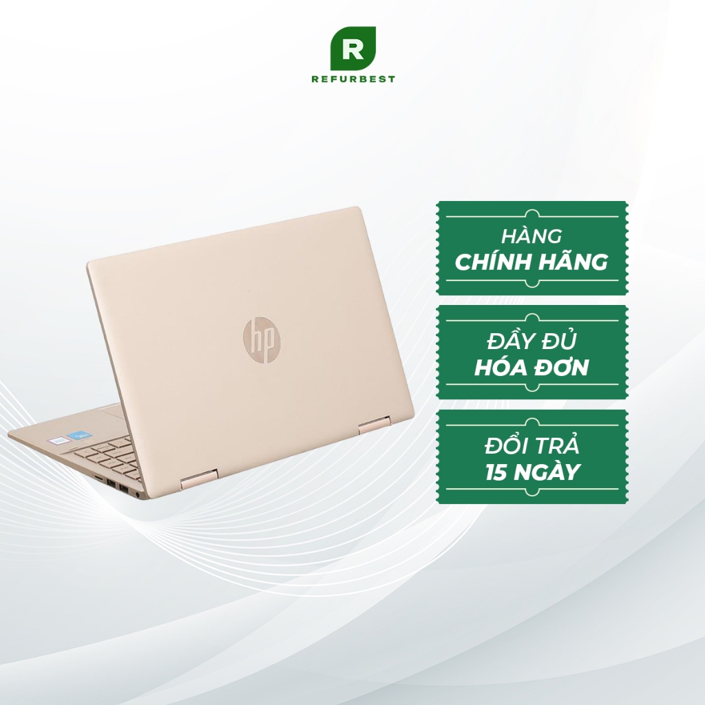 [Máy cũ] [Hình thật] HP Pavilion X360 14 ek2024TU Core 5 120U/16GB/512GB/14"F/Win11/(9Z2V6PA)/Vàng -