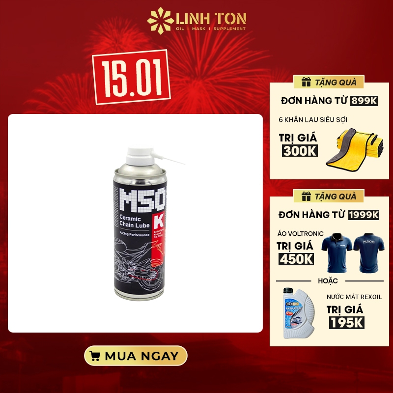 Xịt dưỡng sên phử sứ cao cấp nhập khẩu Đức Voltronic M50-K Ceramic Chain Lube (M50 Voltronic)