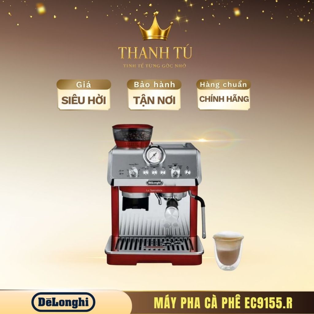 Máy pha cà phê Delonghi EC9155.MB/ EC9155.R – Pha Espresso Chuyên Nghiệp