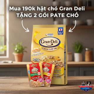 Hạt cho cún từ Nhật Bản Gran Deli siêu topping