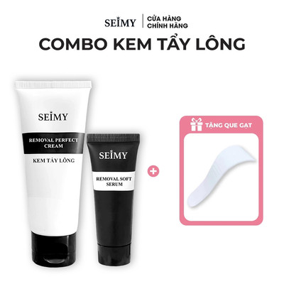 Combo Kem Tẩy Lông Removal Perfect Cream 100ml Và Serum Tẩy Lông Seimy 20ml