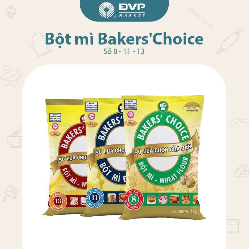 Bột mì Bakers'Choice số 8 - 11 - 13