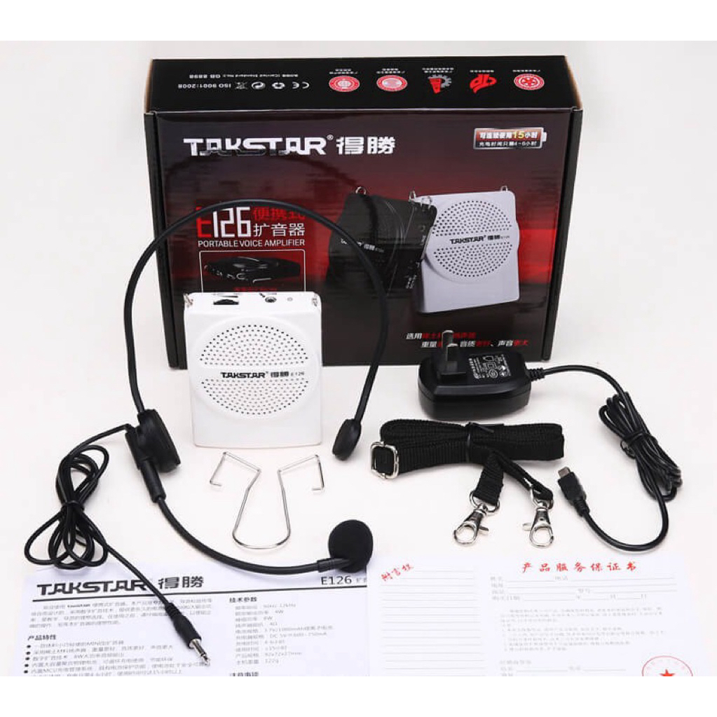 MÁY TRỢ GIẢNG TAKSTAR E126 NHỎ GỌN