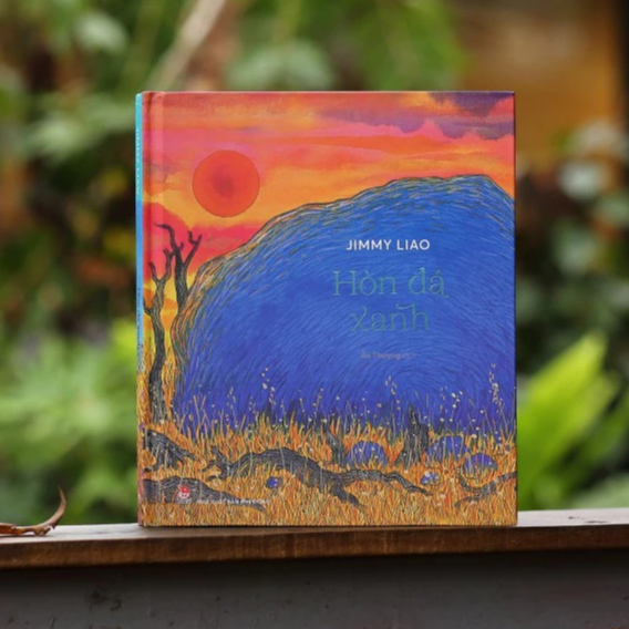 Sách Văn Học Hay - Hòn đá xanh (Jimmy Liao) - Bìa cứng - NXB Kim Đồng